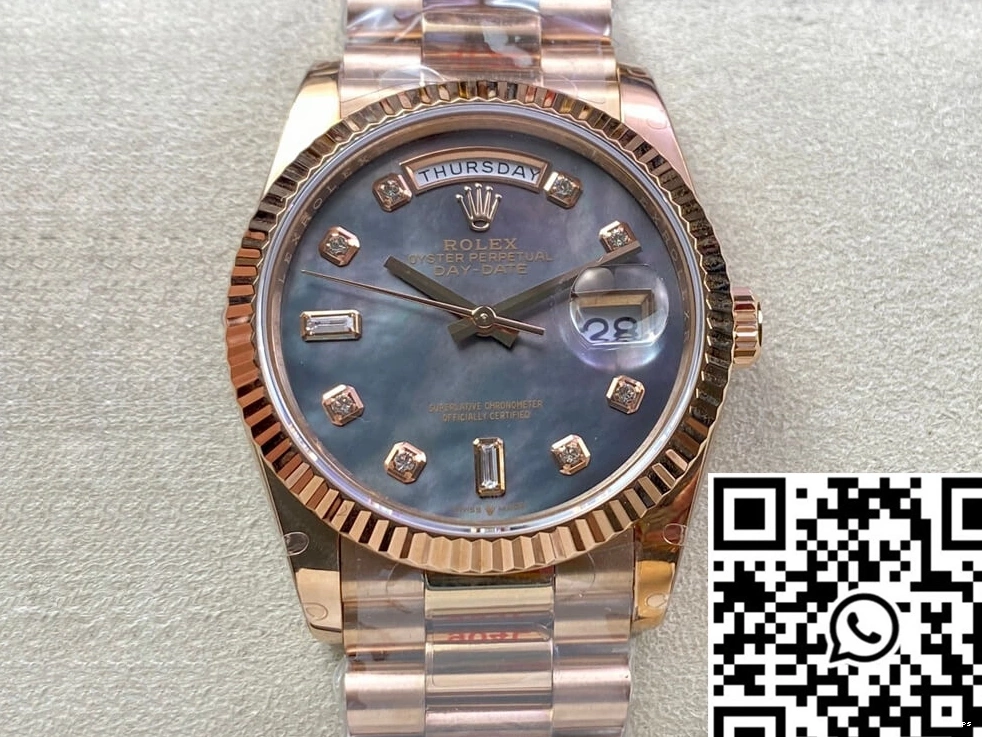 Rolex Rose GM Gold Factory Day Date 118235 36MM 0503
